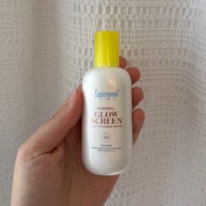 Supergoop Mineral Glow Screen Sunrise Radiance Drops